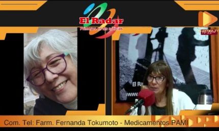 PAMI: Recorte de descuentos en medicamentos. Fernanda Tokumoto, farmacéutica